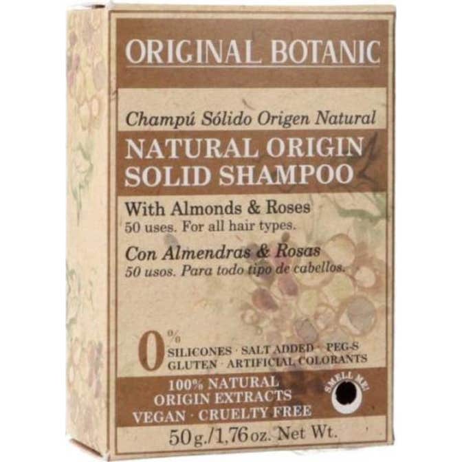 Original Botanic Rosas Champú Solido Origen Natural 50 G - Imagen 2