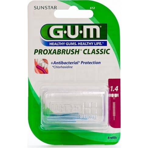 Gum Recambio Proxabrush Classic Cilíndrico 8 uds