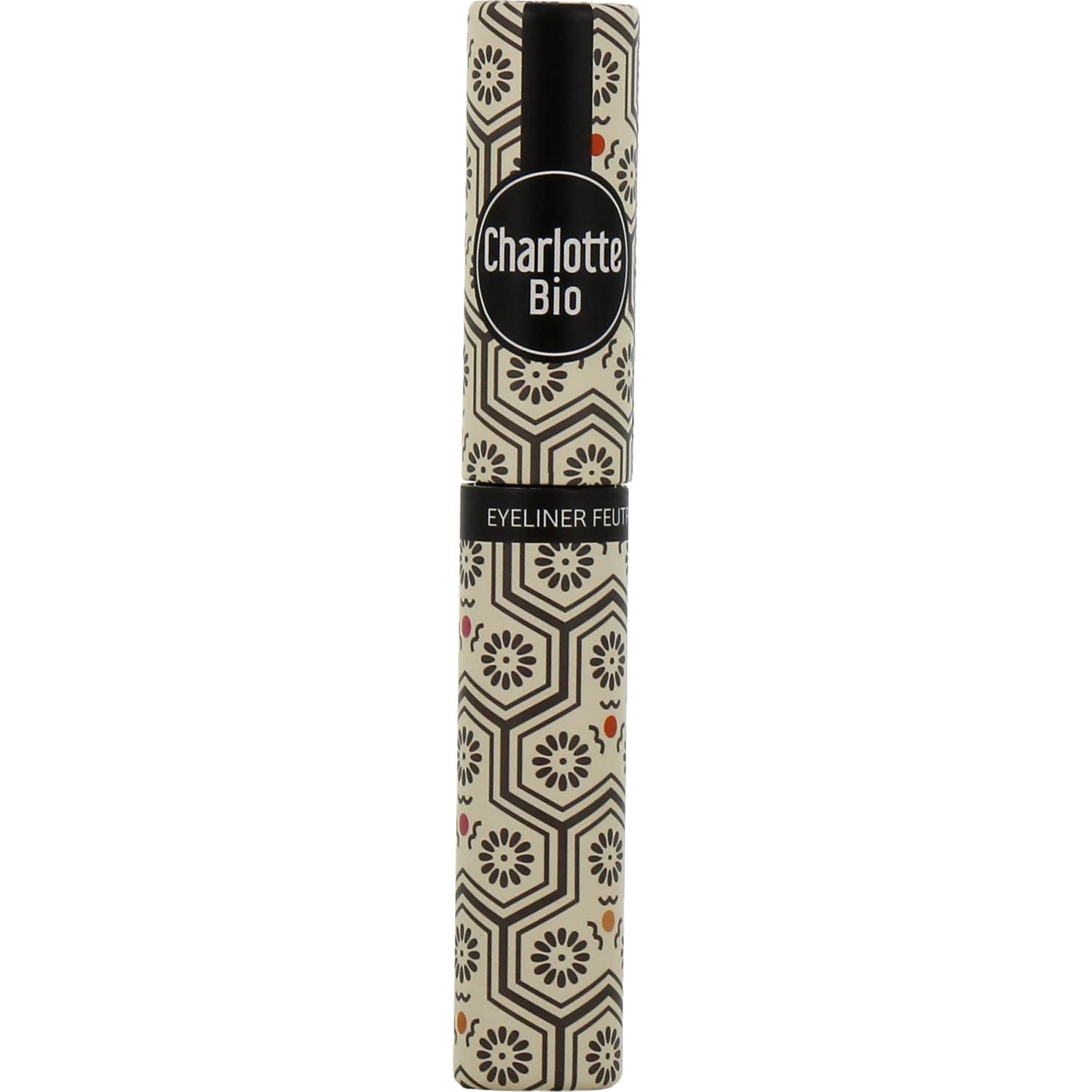 Charlotte Bio Felt Tip Eyeliner Black 4ml