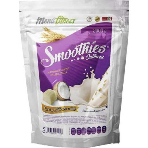 Menufitness Smoothies Oat Meal Chocolate Blanco 1000 g