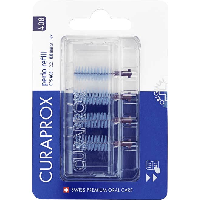 Curaprox Cps 408 Perio Cepillo Interdental Refill Deep Viol 4uds