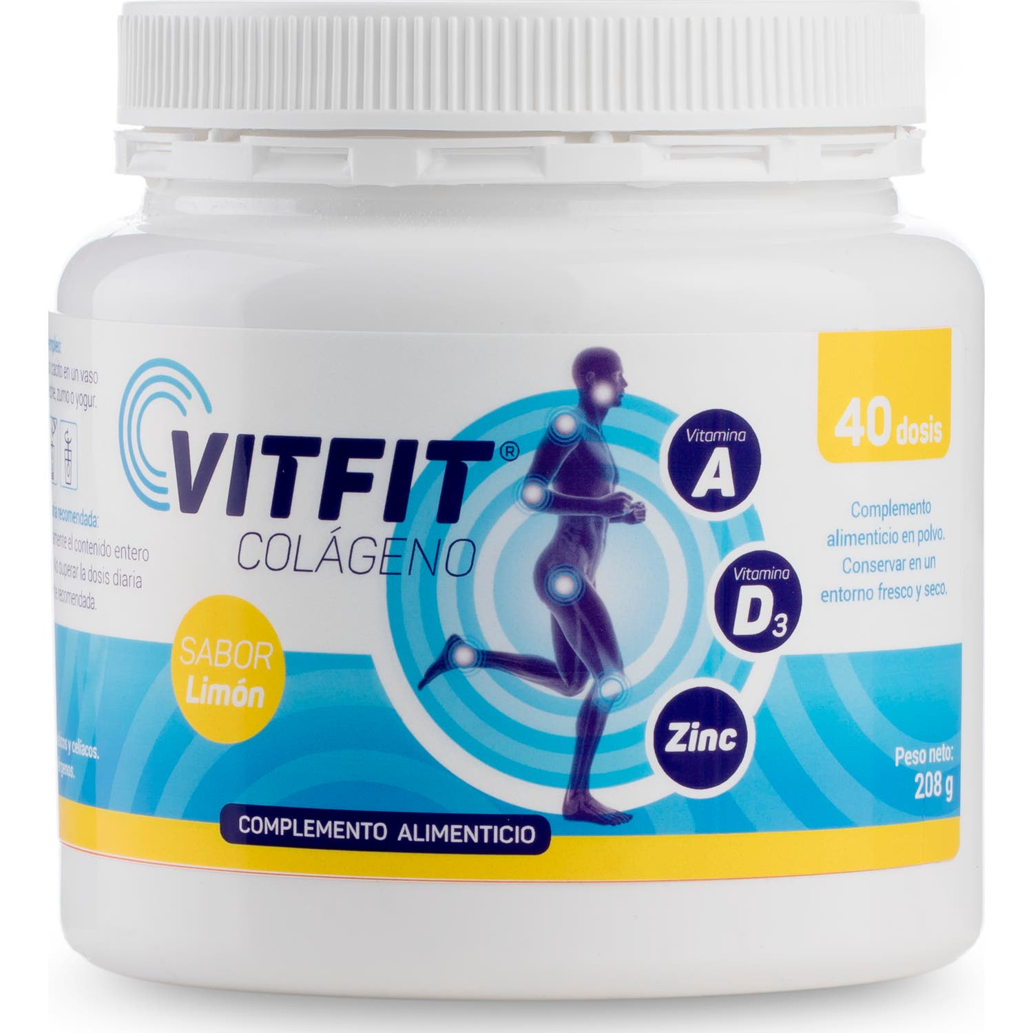 Vitfit Colágeno Limón 208g