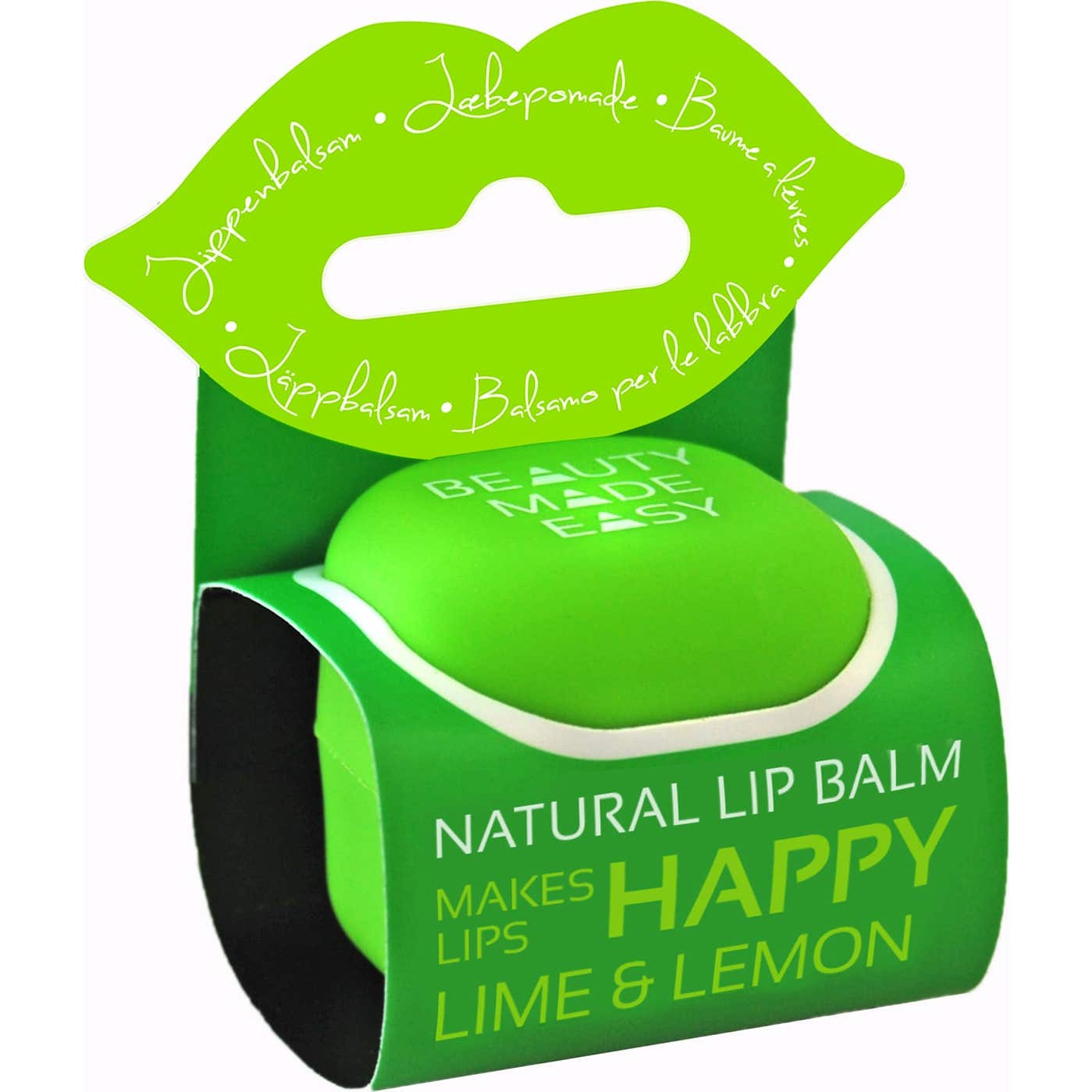 Beauty Made Easy Bálsamo Labial Happy Lima Limón 7gr
