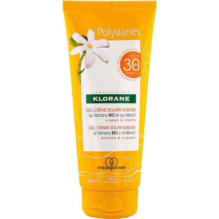 Klorane Gel Crema Solar Sublime SPF30 200ml