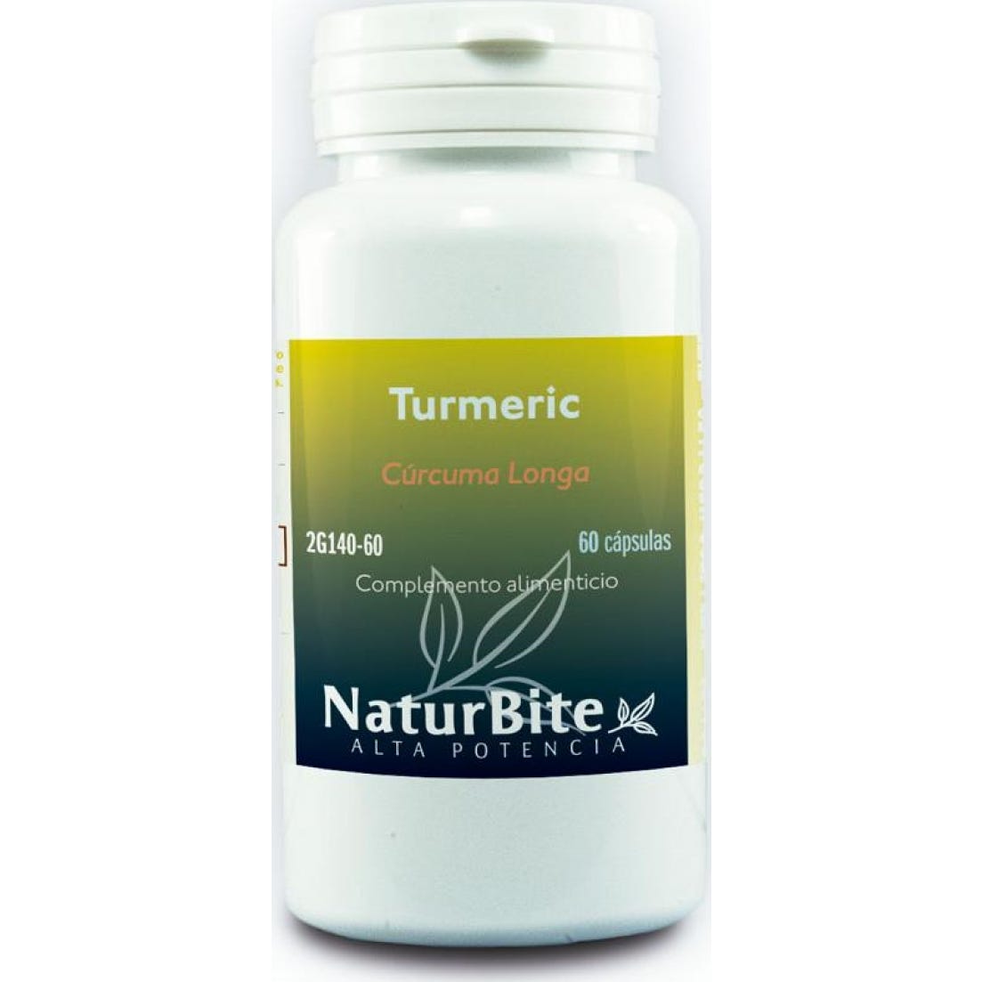 NaturBite Cúrcuma 500mg 60caps
