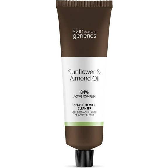 Skin Generics Sunflower 6 Almond Oil Gel-Oil to Milk Cleanser 100 ml
