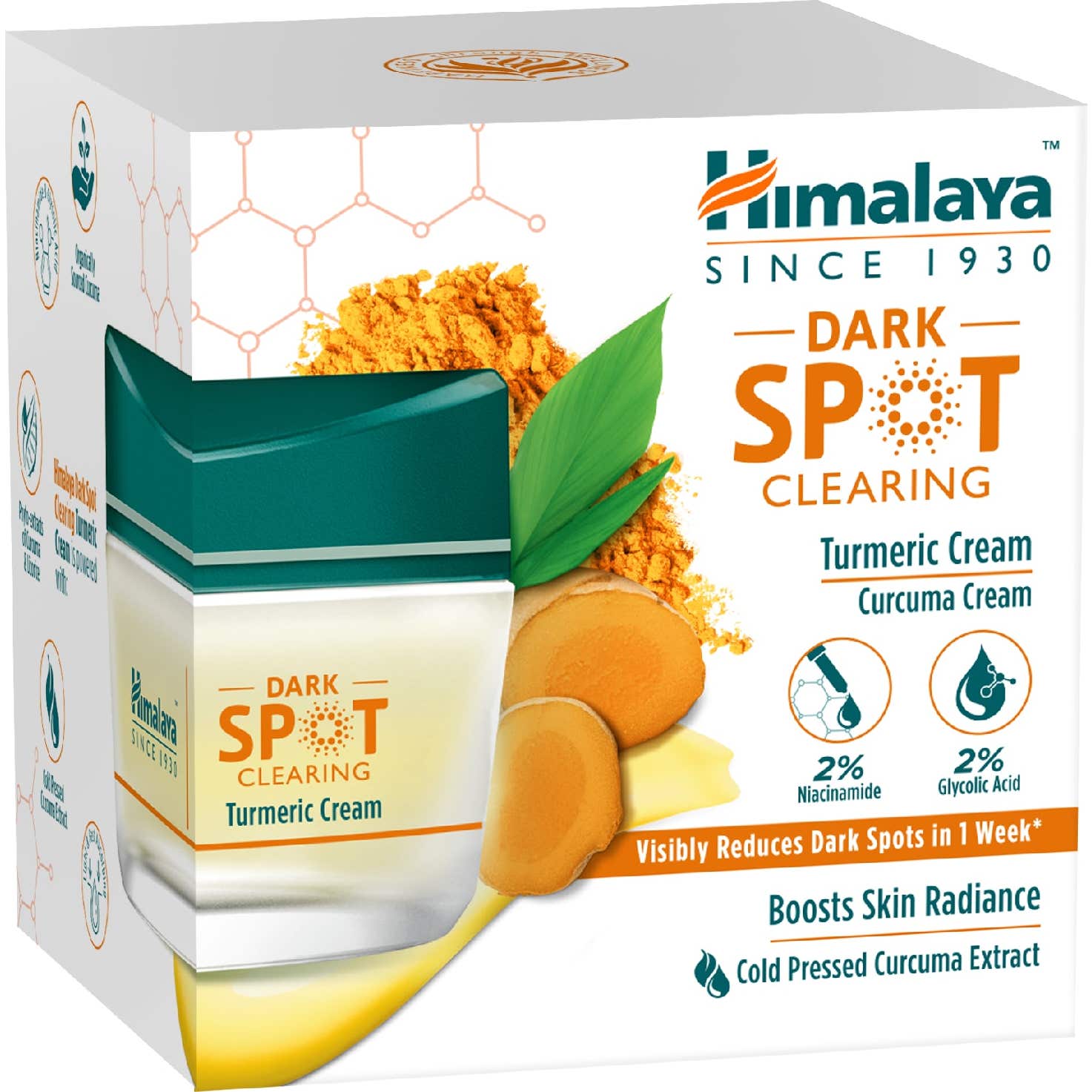 Himalaya Crema Facial Manchas Oscuras Cúrcuma 50 ml