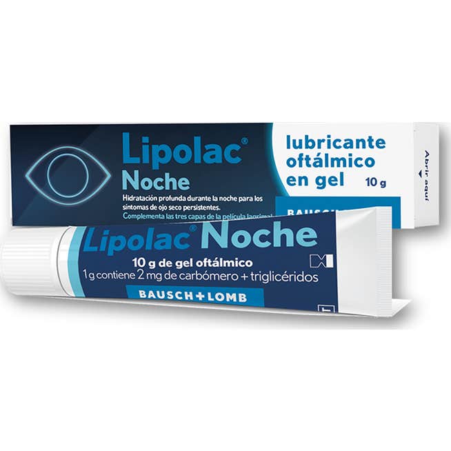 Lipolac Noche Gel Lubricante Ocular 10g