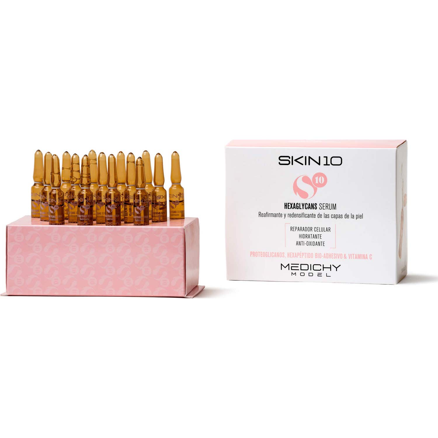 Medichy Model Skin 10 Hexaglycans Sérum Reafirmante y Redensificante 2x15amps