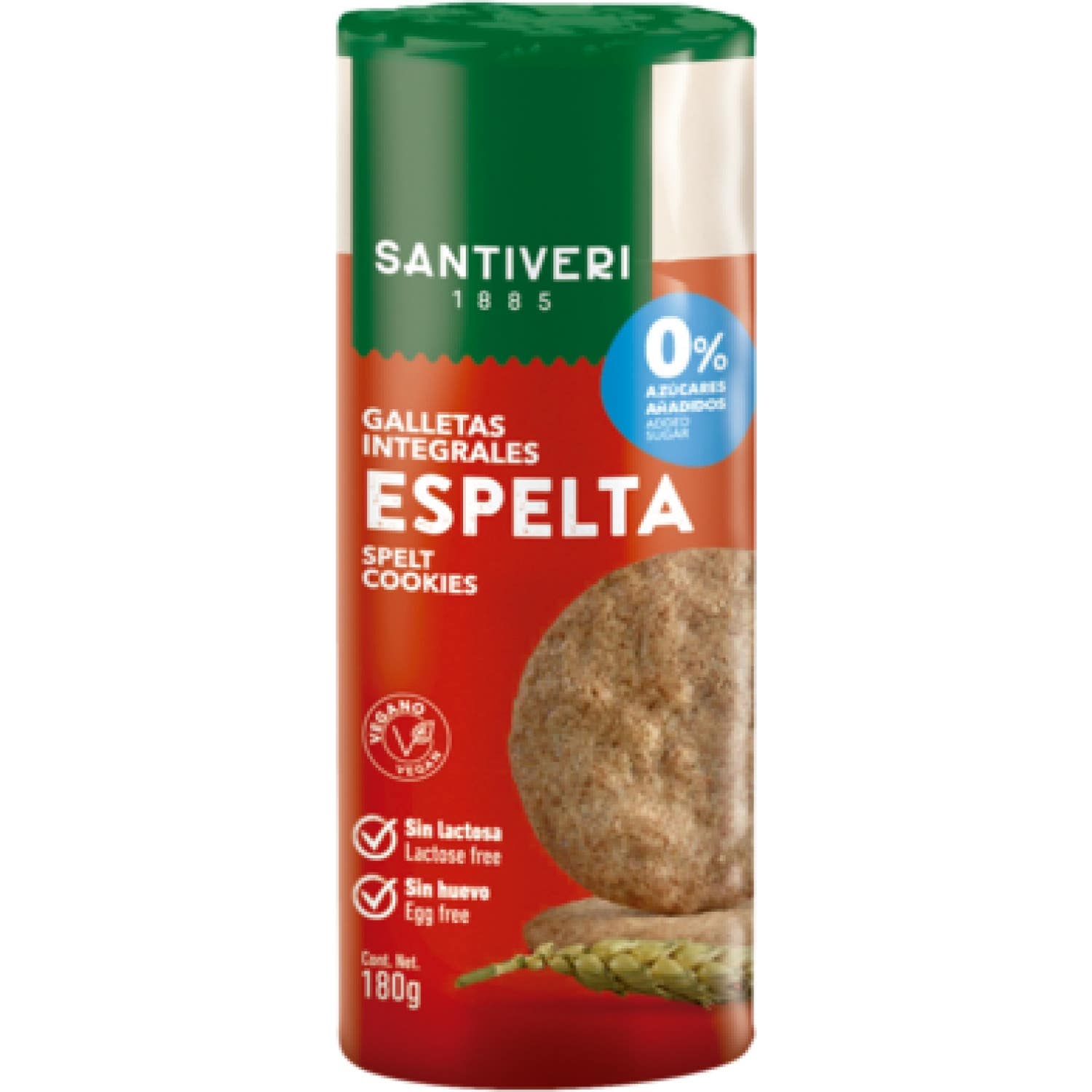 Santiveri Galletas Integrales Espelta 180g