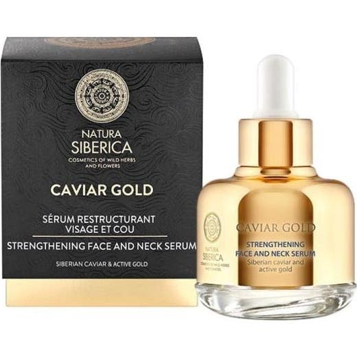 Natura Siberica Caviar Gold Sérum Reafirmante Rostro y Cuello 30 ml