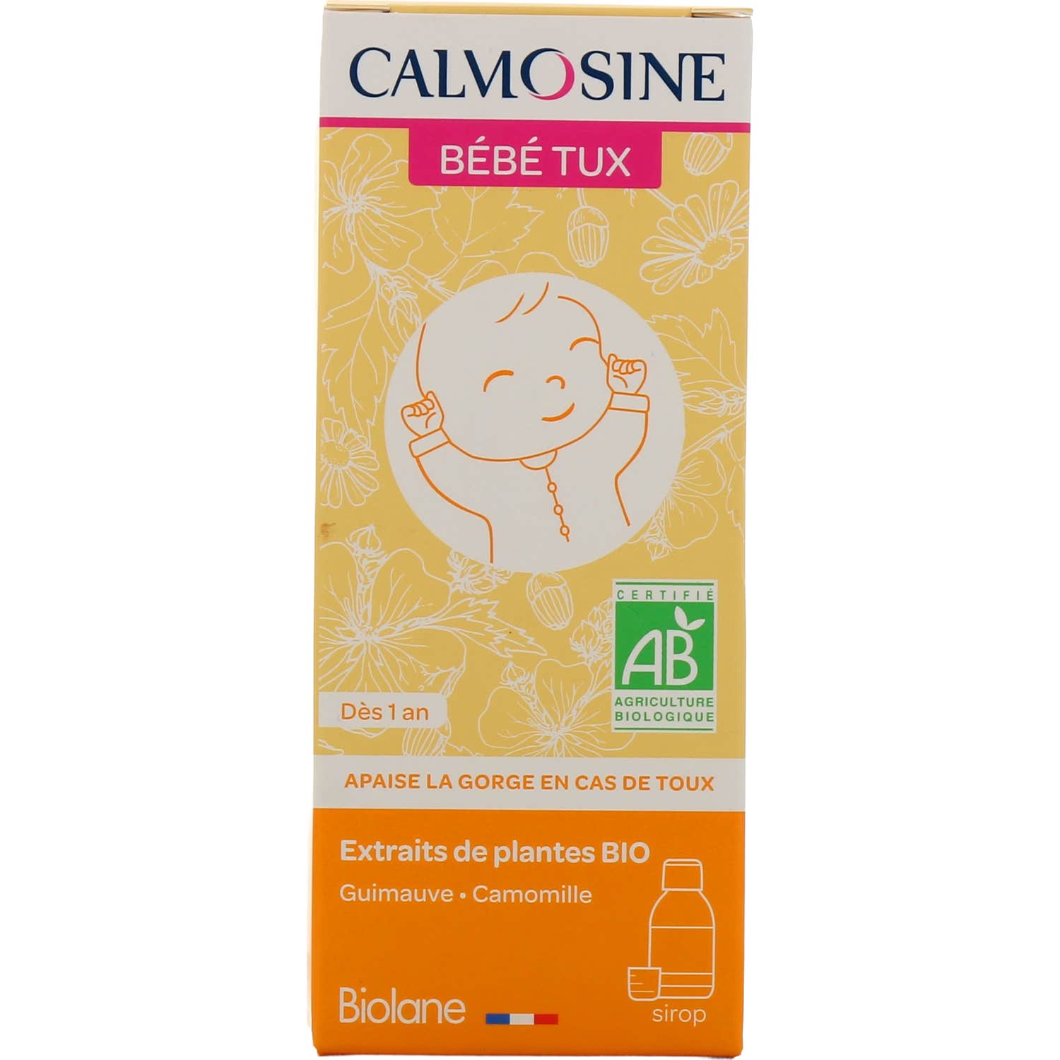 Calmosine Bebé Tux Jarabe para la Tos Bio 100ml