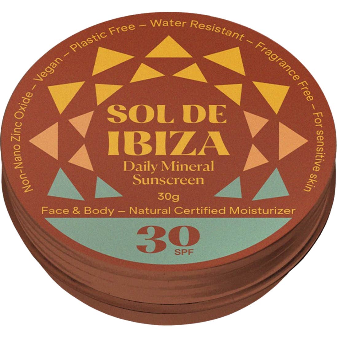 Sol de Ibiza Protector Solar Mineral Spf30 30g