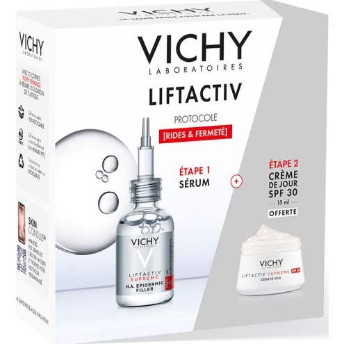Vichy Cofre Liftactiv Protocolo Arrugas y Firmeza Sérum 30ml + Crema de Día SPF30 15ml