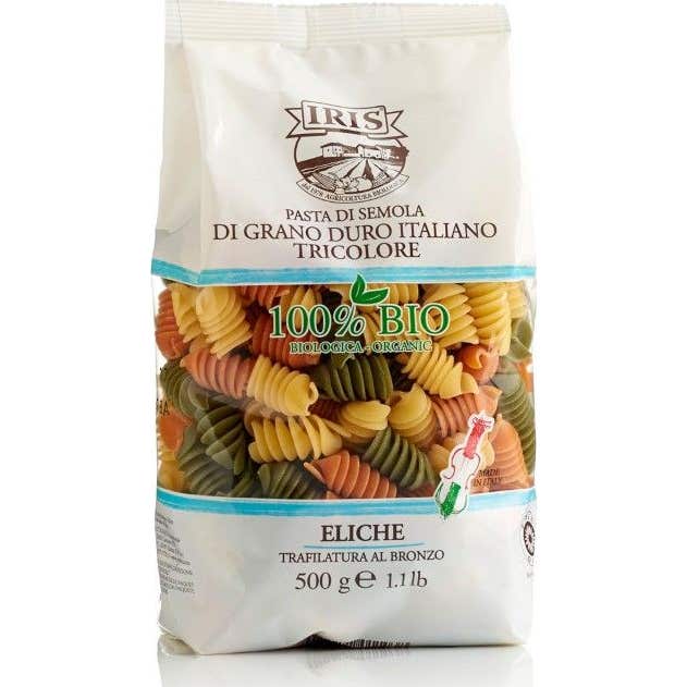 Iris Pasta Tricolor Trigo Duro Bio 500 g