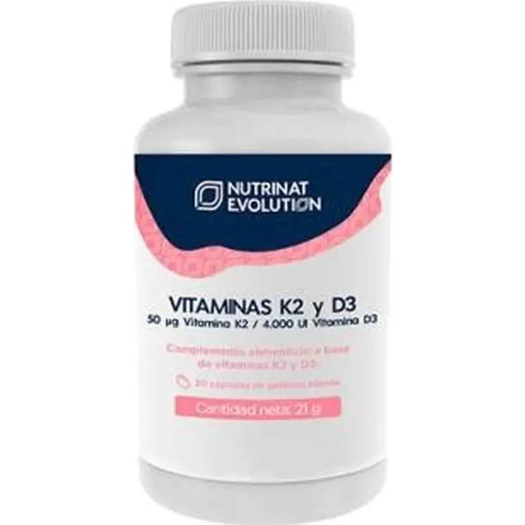 Nutrinat Evolution Mujer Vitamina K2 Y D3 30 Cápsulas - Imagen 3