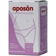 Aposán braga desechable T-mediana 4uds