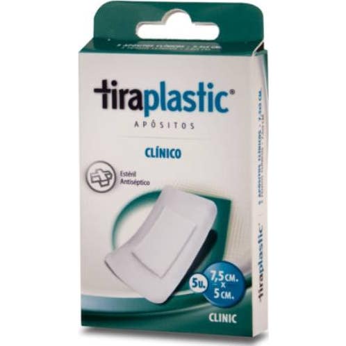 Tiraplastic Apósito Resistentes al Agua 7.5x5 cm 5 uds