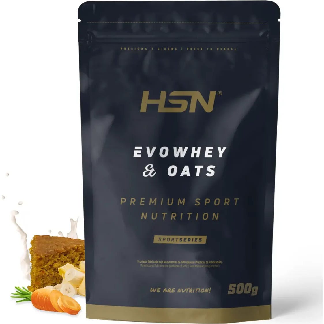 HSN Evowhey & Oats Tarta de Zanahoria y Plátano 500g