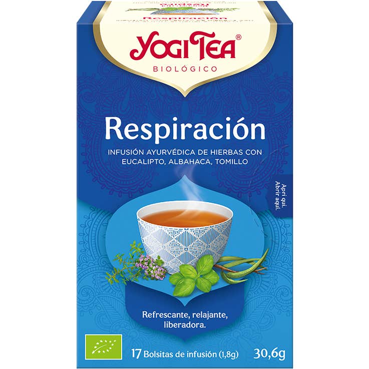 Yogi Tea respiración 17 bolsas