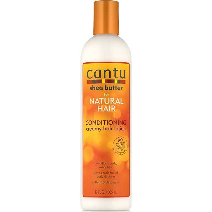 Cantu Shea Butter Natural Hair Conditioning Creamy Hair Loción 355 ml