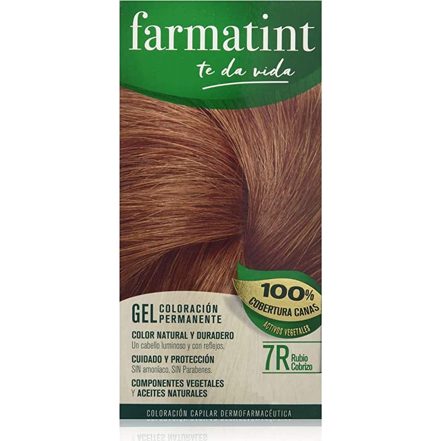 Farmatint Gel 7R Rubio Cobrizo 135ml