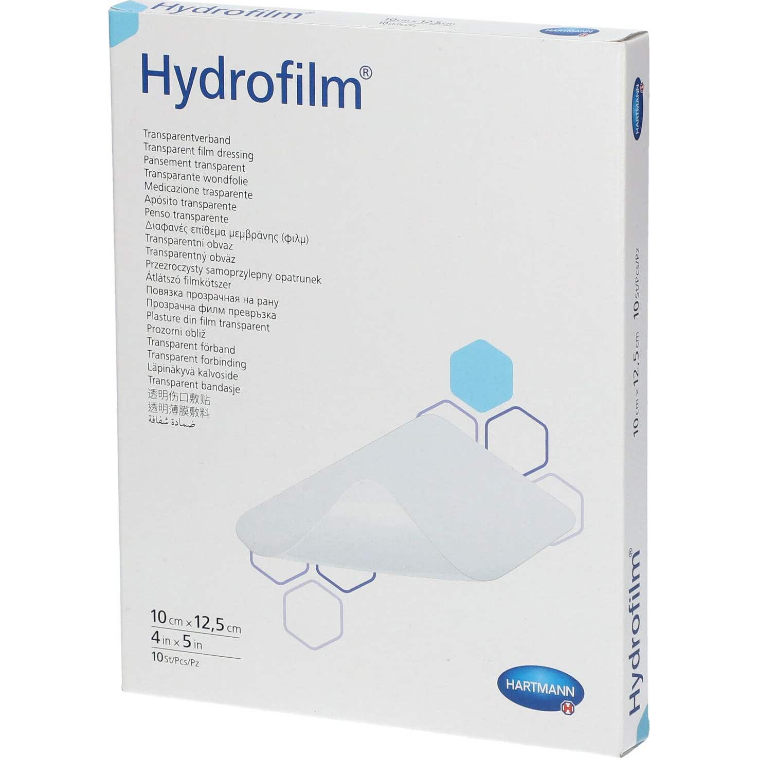 CUBETAS HYDROFILM 10X12.5CM 10 T