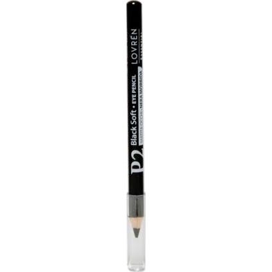Lovren Lápiz de Ojos Essential P2 Negro Suave 1 ud