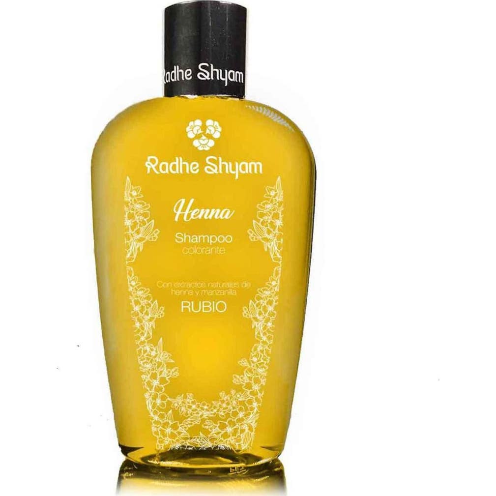 Radhe Shyam Champú Henna Color Rubio 400ml