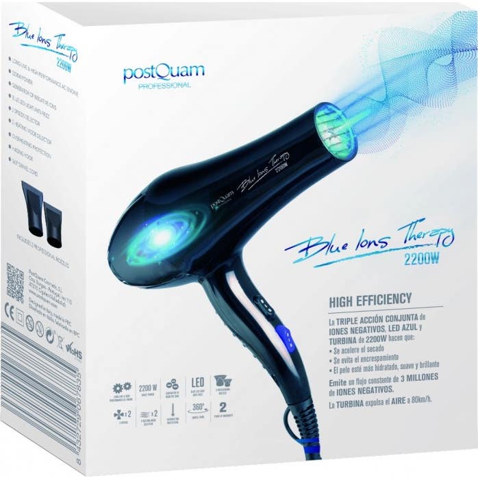 Postquam Blue Ions Therapy Dryer 2200W 1ud