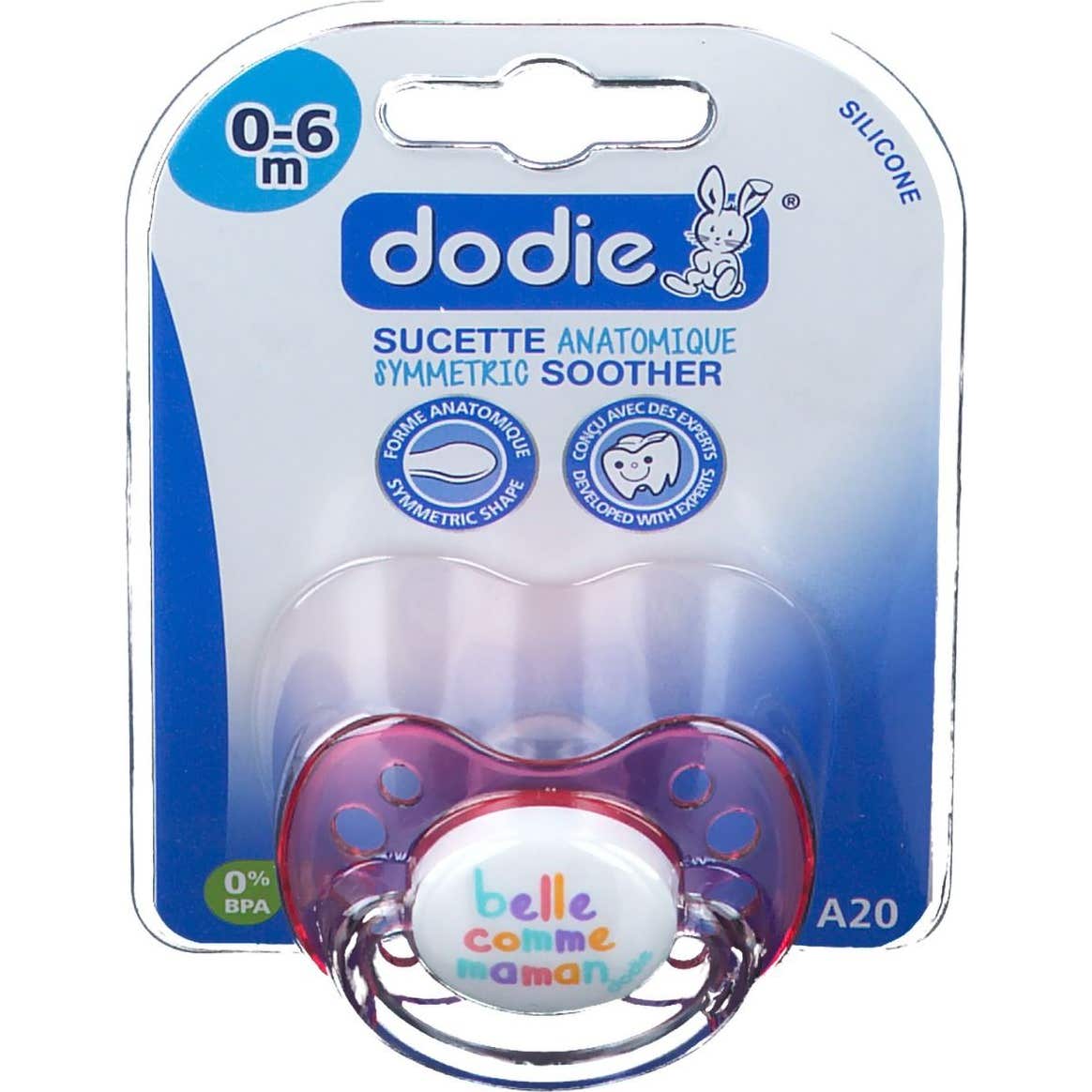 Dodie Chupete Anatómico 0-6meses nºA20