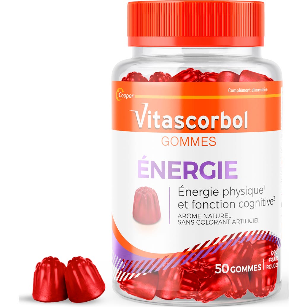 Vitascorbol Énergie 50gummies