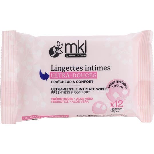 Mkl Green Nature Toallitas Íntimas Ultra-Suaves Frescura 12uds