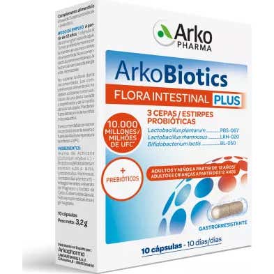 Arkopharma Arkobiotics Flora Intestinal Plus 10 caps