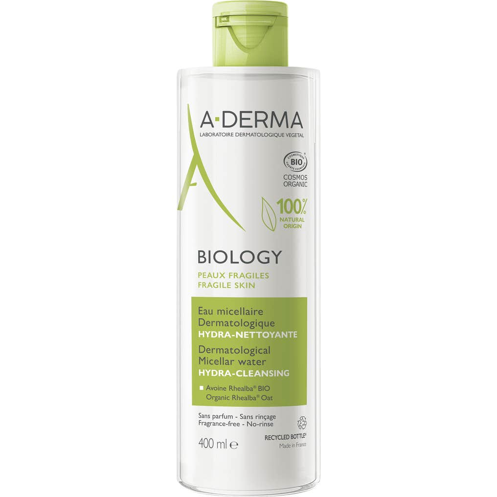 A-Derma Biology Agua Micelar Dermatológica 400ml