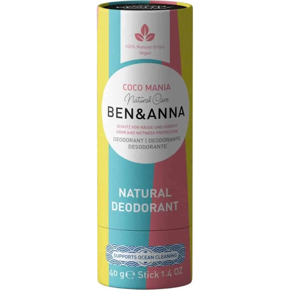 Ben & Anna Desodorante Stick Coco Mania 40g