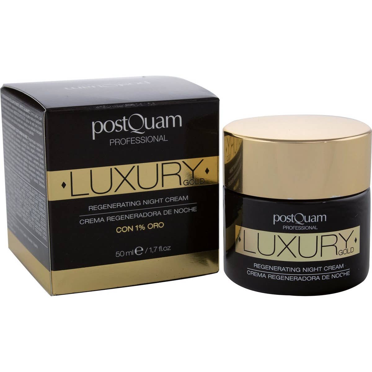 Postquam Luxury Gold Crema Regeneradora de Noche 50ml
