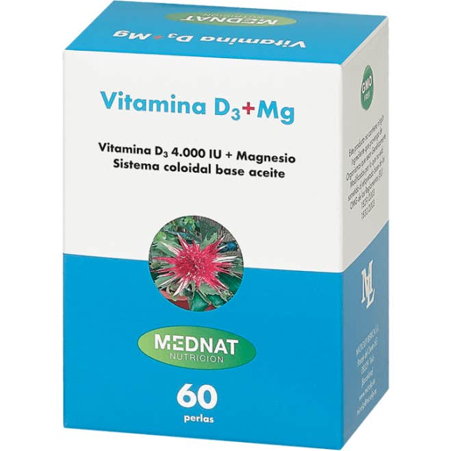 Mednat Vitamina D3 + Magnesio 60caps