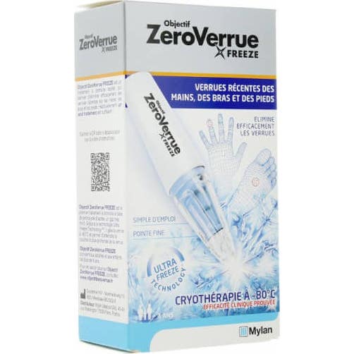 Mylan Objetivo ZeroVerrude Freeze Lápiz Verrugas Recientes 7,5g