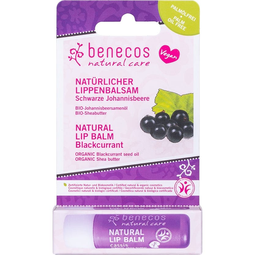 Benecos Bálsamo Labial Vegano grosella 4,8 g