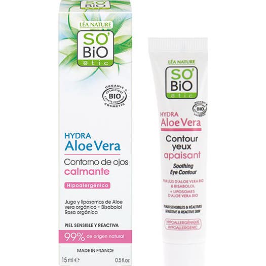 'So''Bio Étic Contorno Ojos Calmante Bisabolol-Aloe Bio 15ml'