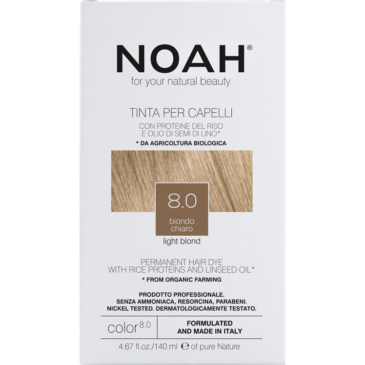 Noah Tinte Capilar Rubio Claro 8.0 140 ml
