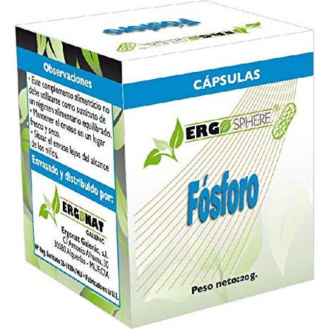 Ergonat galenic Fósforo 50 caps