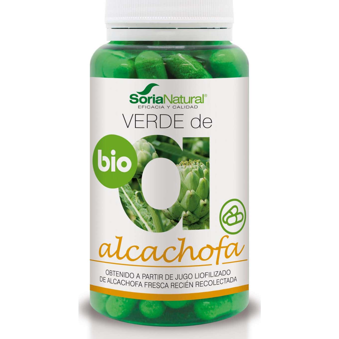 Verde Alcachofa Bio 80comp Soria Natural