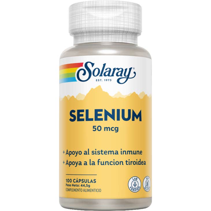 Solaray Oro Selenium 50Mcg 100 Caps