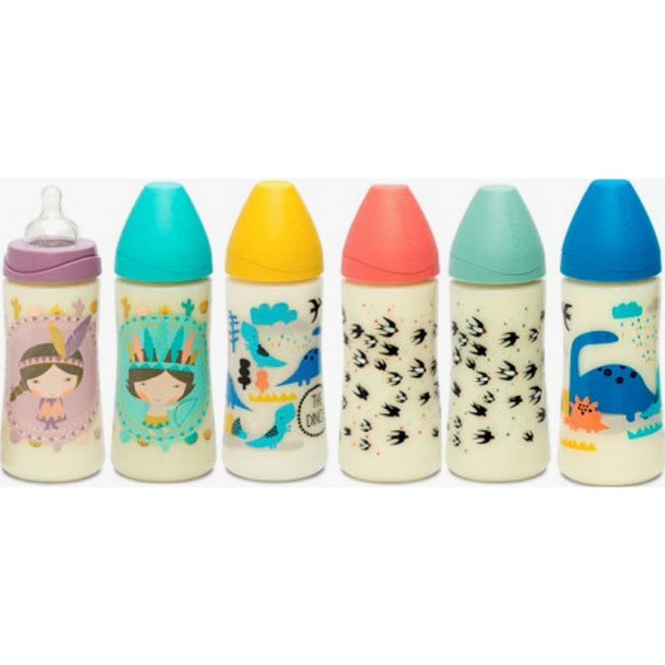 Suavinex Biberón T. Redonda Silicona Papilla +4m 360ml 1ud