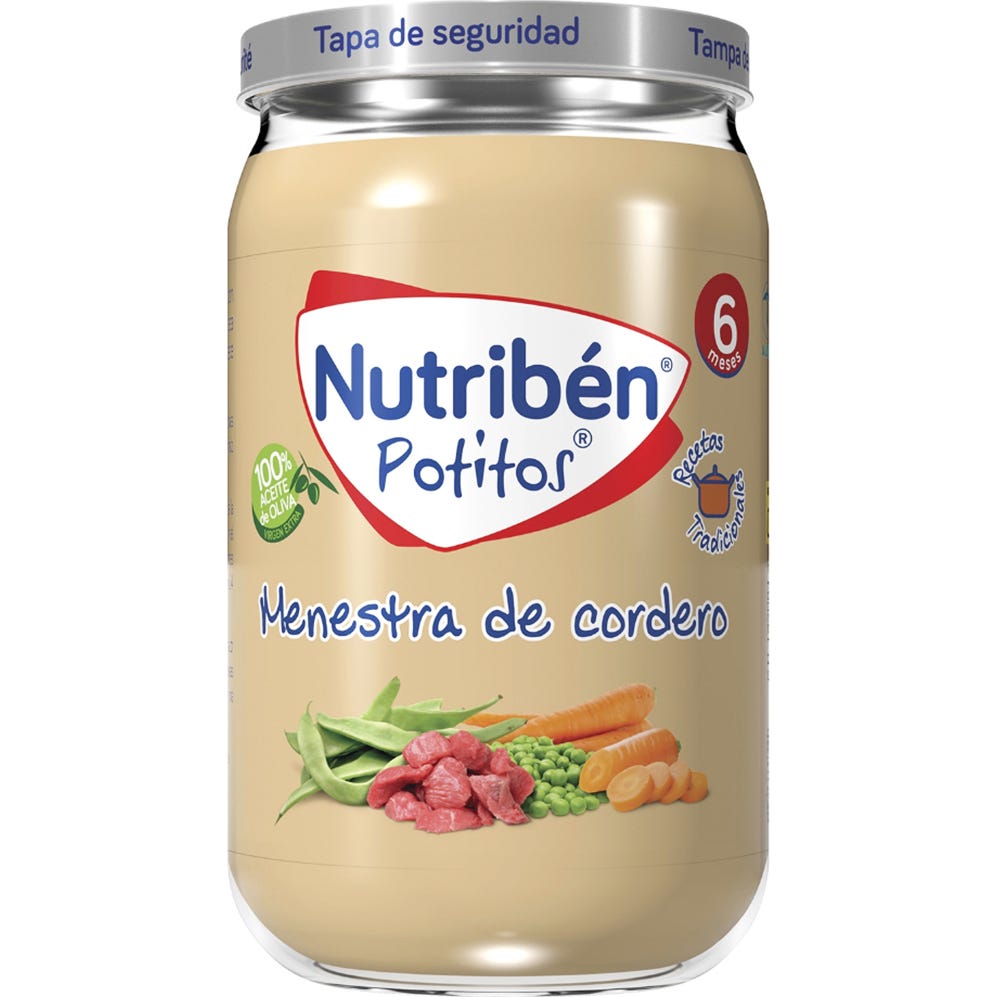 Nutriben Potito Menestra De Cordero 235Gr