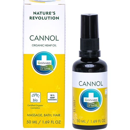 Annabis Cannol Aceite de Cáñamo Natural 50ml