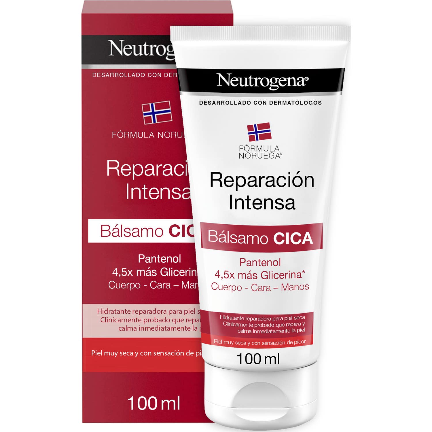 Neutrogena® Reparación Intensa Bálsamo CICA 100ml