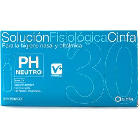 Cinfa solución fisiológica 30uds